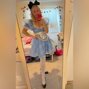 Selkie Plaid Print Parliment Dress